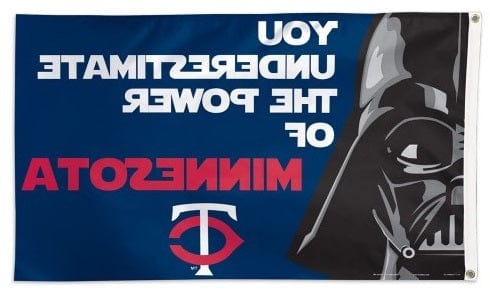 Minnesota Twins Flag 3x5 Star Wars Darth Vader heartlandflags