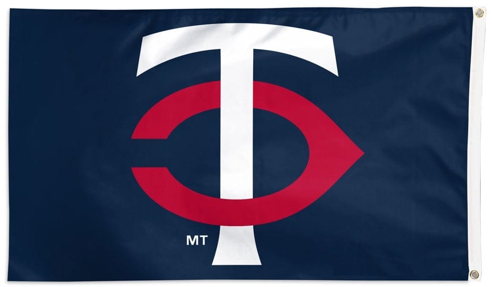 Minnesota Twins Flag 3x5 TC New Logo heartlandflags