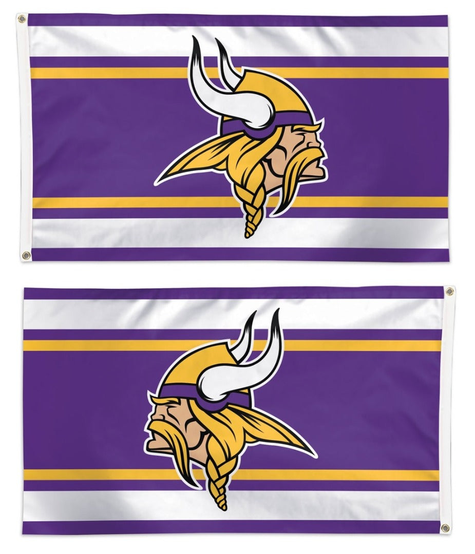 Minnesota Vikings Flag 3x5 Home Stripe heartlandflags
