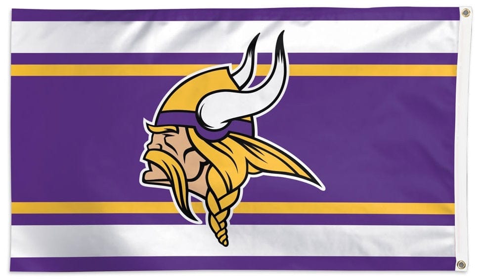 Minnesota Vikings Flag 3x5 Home Stripe heartlandflags