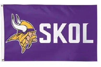 Minnesota Vikings Flag 3x5 SKOL heartlandflags