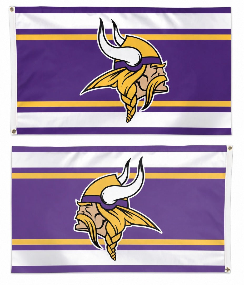 Minnesota Vikings Home Stripe 3x5 Flag heartlandflags