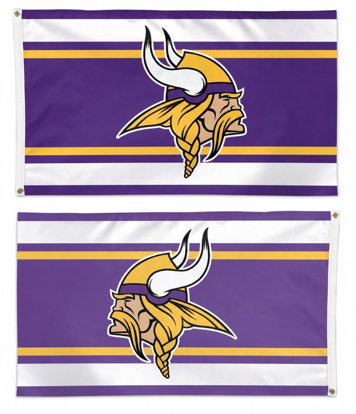Minnesota Vikings Home Stripe 3x5 Flag heartlandflags