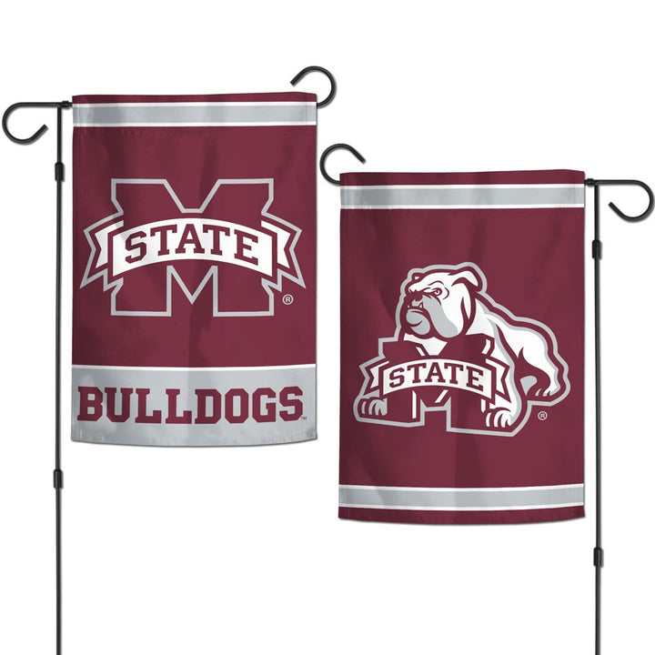 Mississippi State Bulldogs Garden Flag 2 Sided heartlandflags