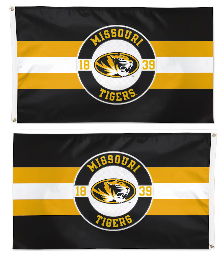 Missouri Tigers 2 Sided Embroidered 3x5 Flag heartlandflags