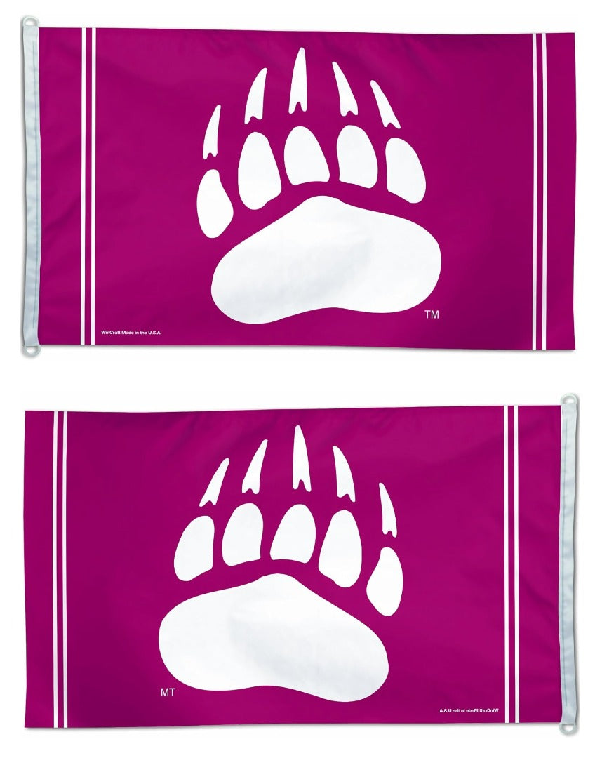 Montana Grizzlies 3x5 Logo Flag heartlandflags