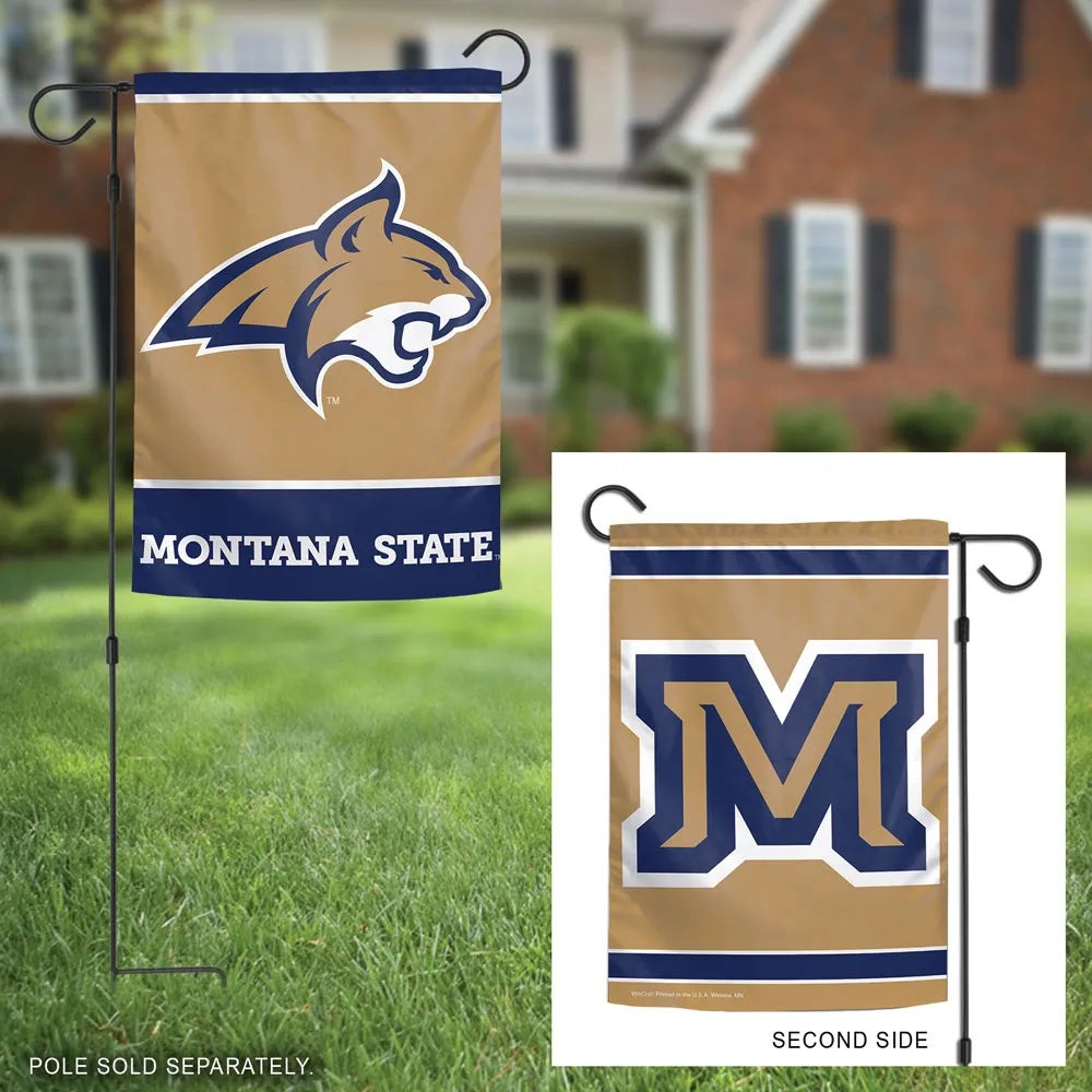 Montana State Bobcats 2 Sided Garden Flag heartlandflags