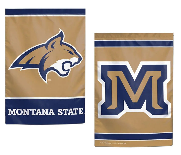 Montana State Bobcats 2 Sided Garden Flag heartlandflags