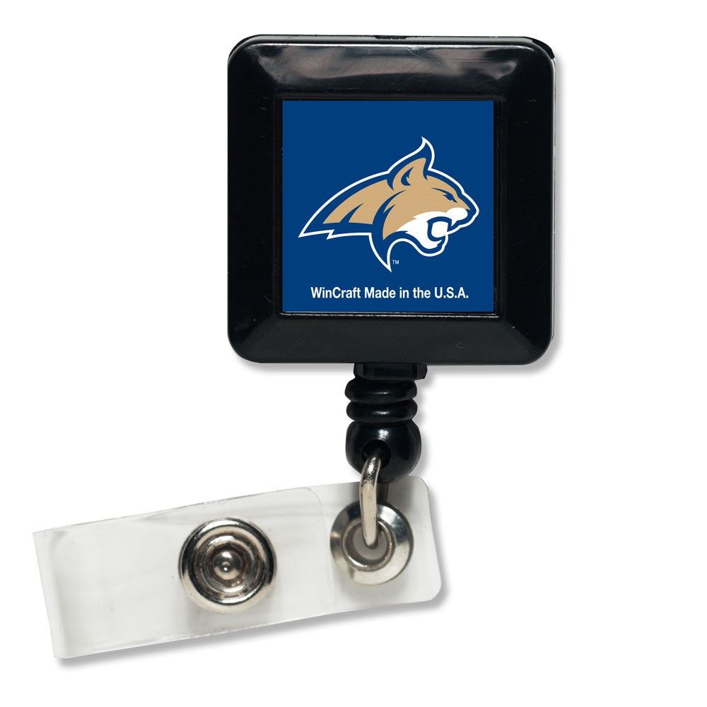 Montana State Bobcats Badge Holder Reel heartlandflags