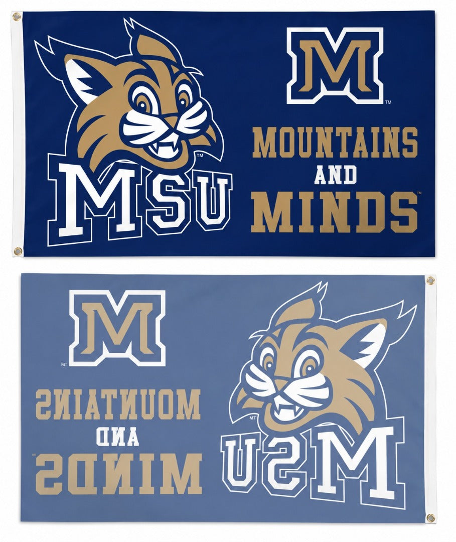 Montana State Bobcats Mascot 3x5 Flag heartlandflags