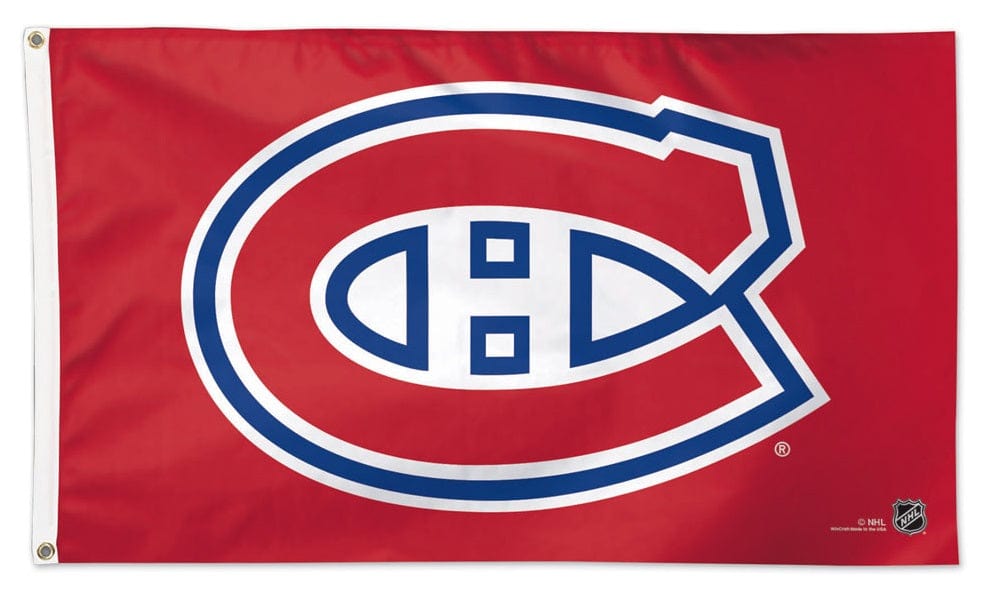 Montreal Canadians Flag 3x5 Logo heartlandflags