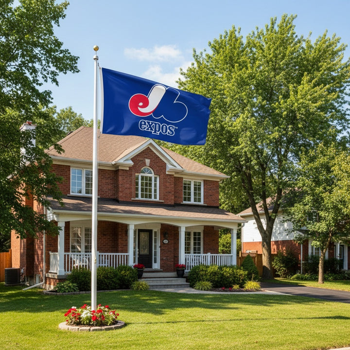 Montreal Expos 2 Sided 3x5 Flag heartlandflags
