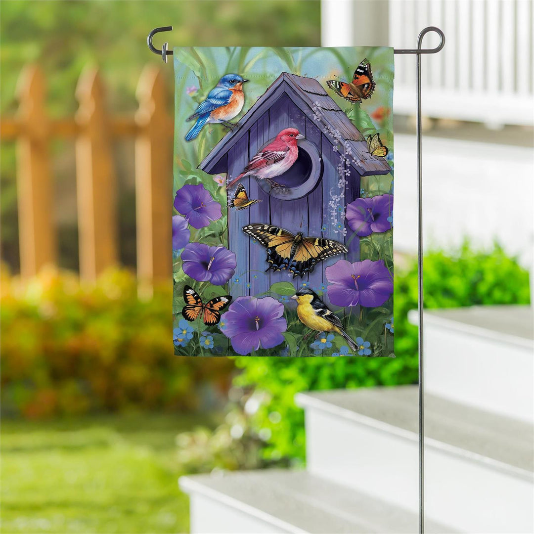 Morning Glory Festival 2 Sided Garden Flag heartlandflags