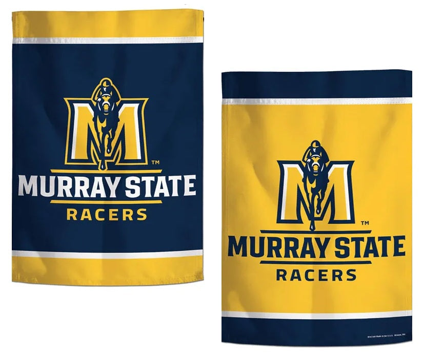 Murray State Racers 2 Sided Garden Flag Double Logo heartlandflags