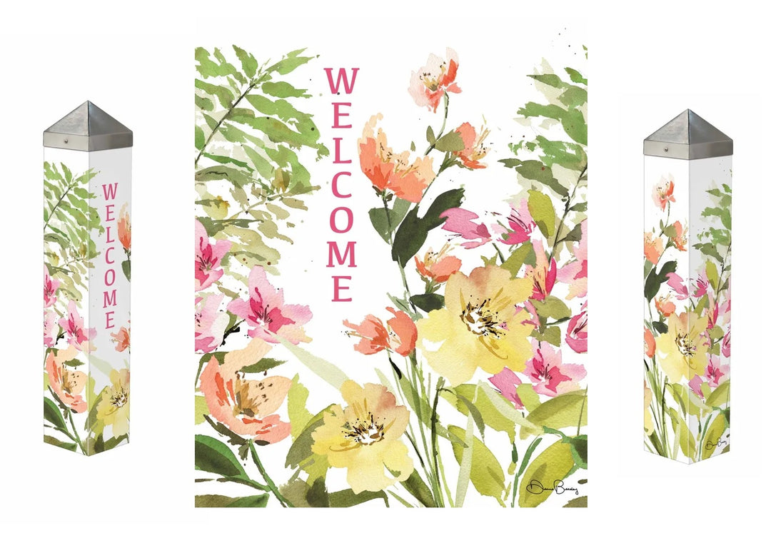 My Secret Garden 20 Inch Art Pole heartlandflags