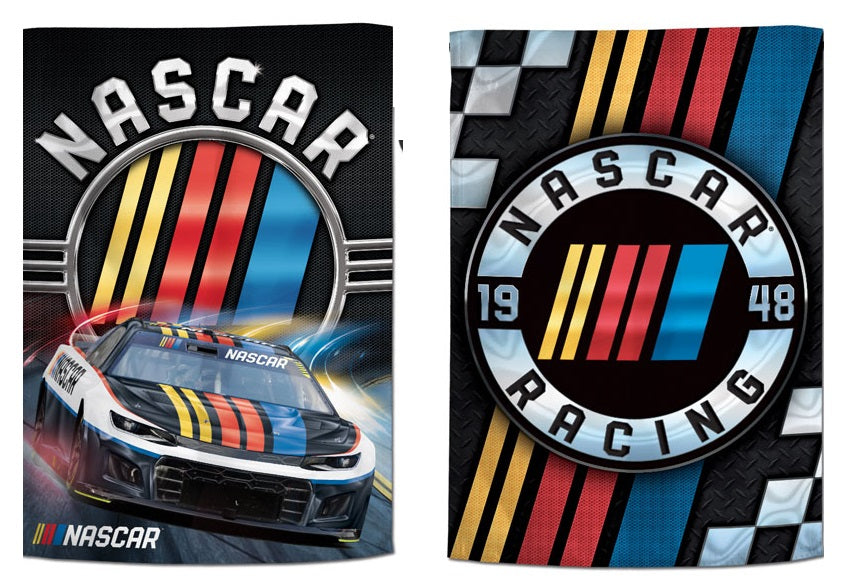 NASCAR Garden Flag 2 Sided Design heartlandflags