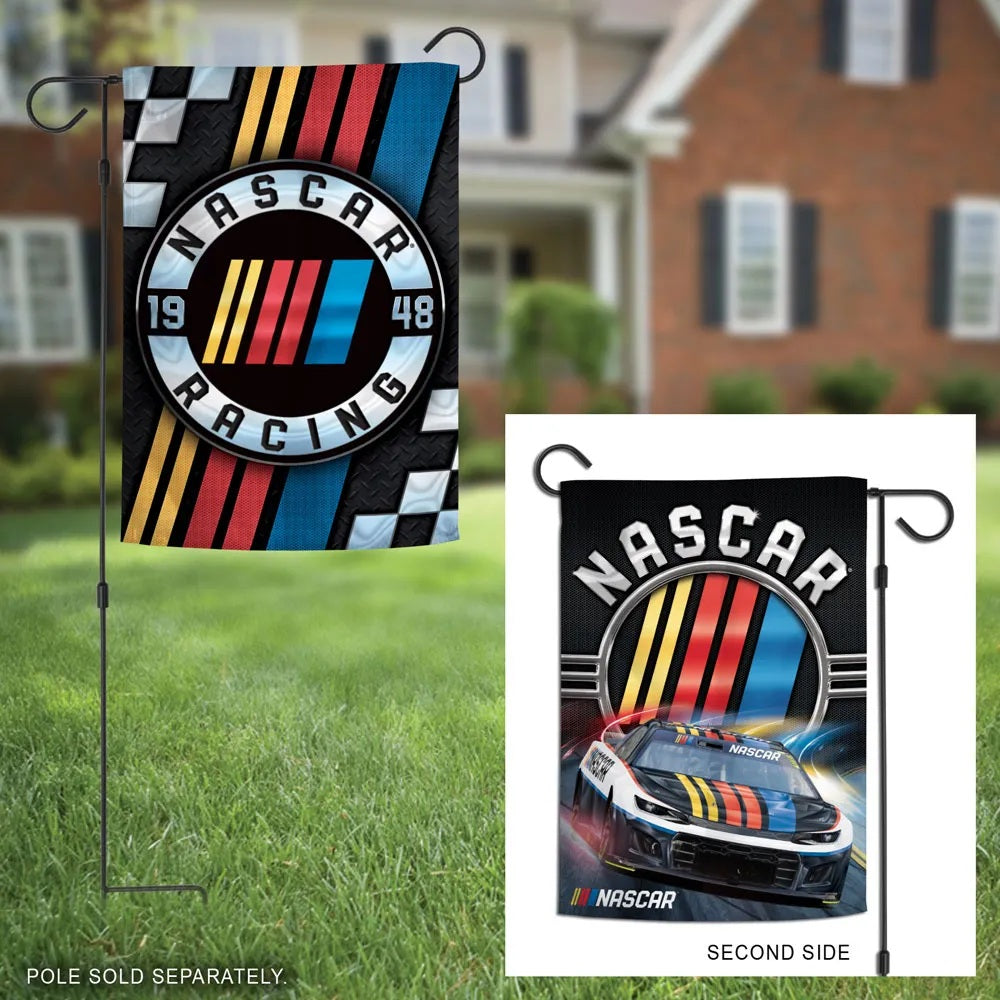 NASCAR Garden Flag 2 Sided Design heartlandflags