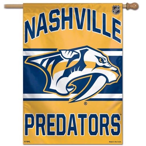 Nashville Predators Flag Vertical Hockey House Banner heartlandflags