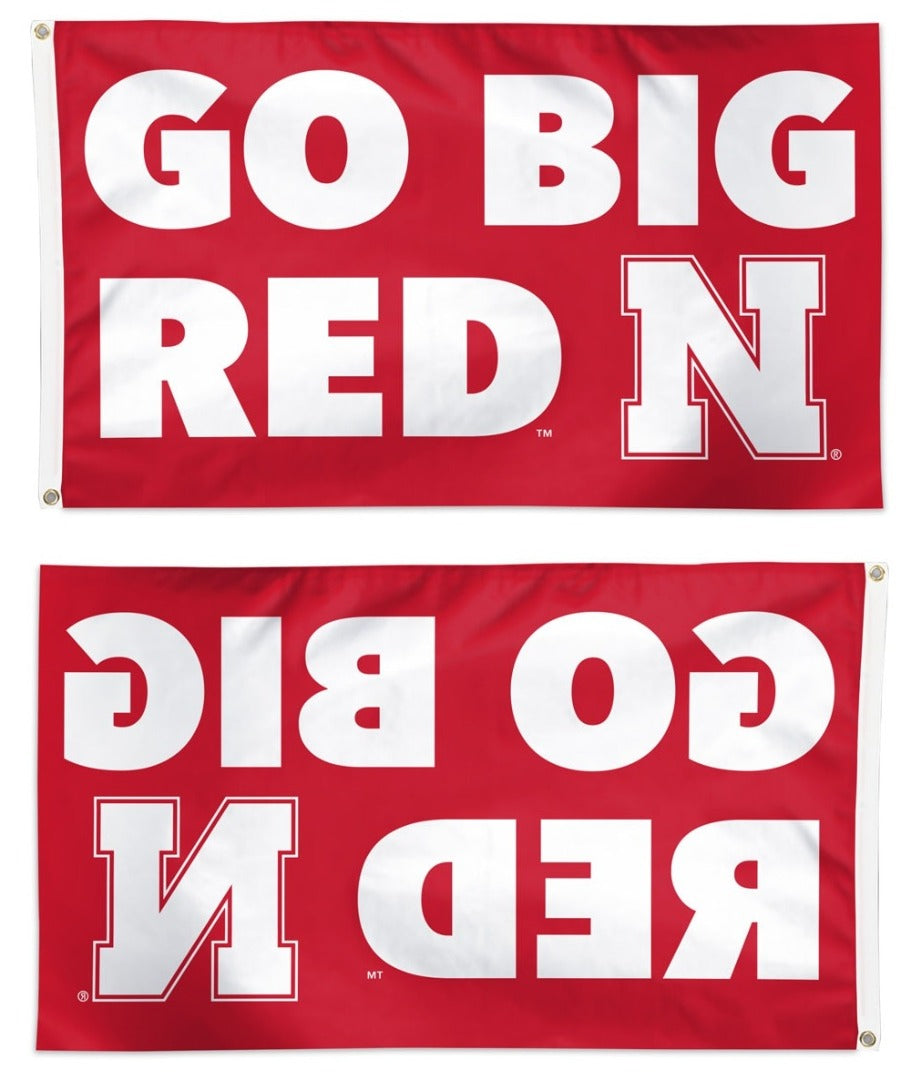Nebraska Go Big Red Flag 3x5 heartlandflags
