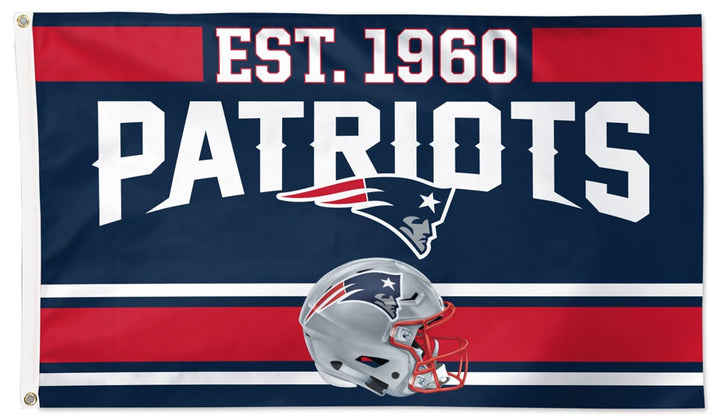 New England Patriots Flag 3x5 Est 1960 heartlandflags