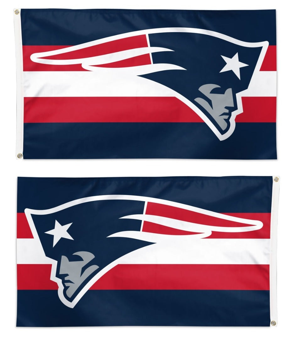 New England Patriots Flag 3x5 Home Stripe