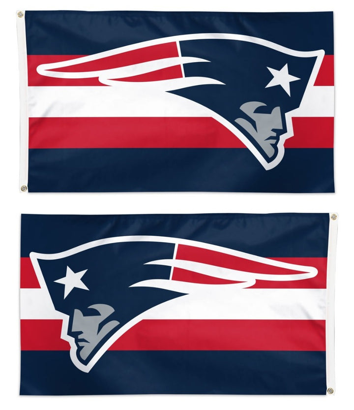 New England Patriots Flag 3x5 Home Stripe