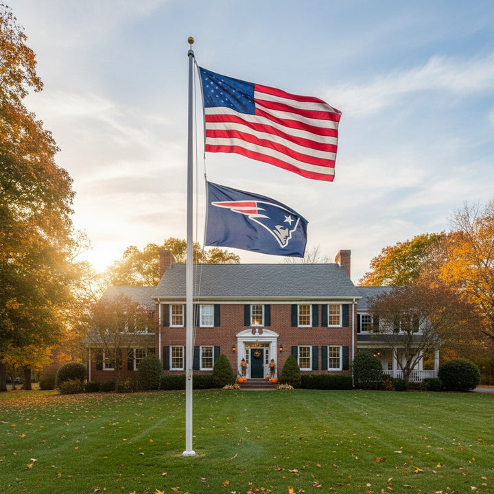 New England Patriots Logo Flag 3x5 heartlandflags