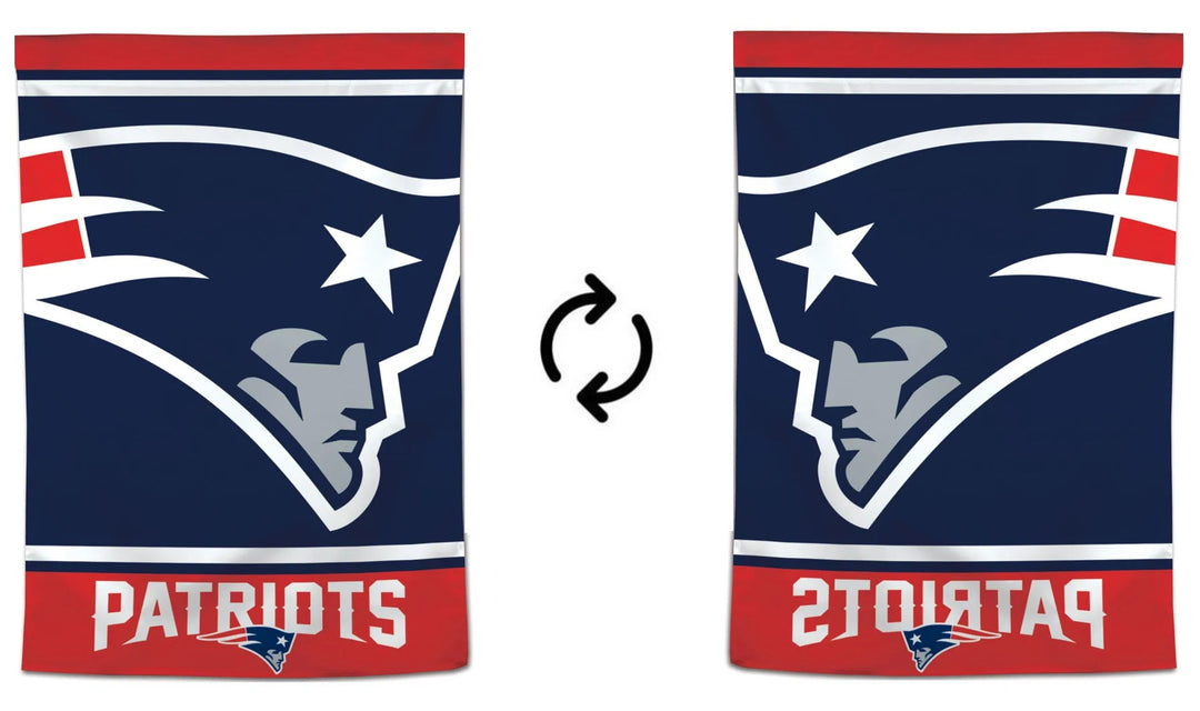 New England Patriots Mega Logo Banner heartlandflags
