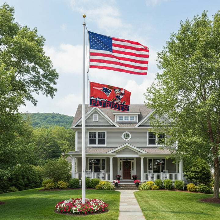 New England Patriots Mickey Mouse 3x5 Flag heartlandflags