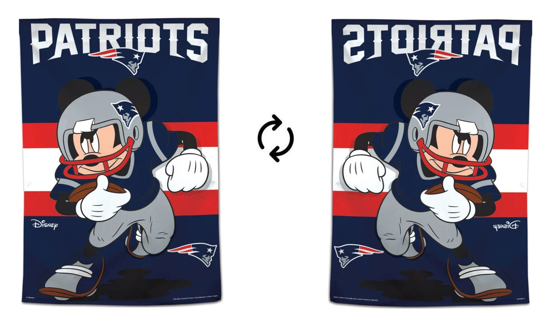 New England Patriots Mickey Mouse Banner