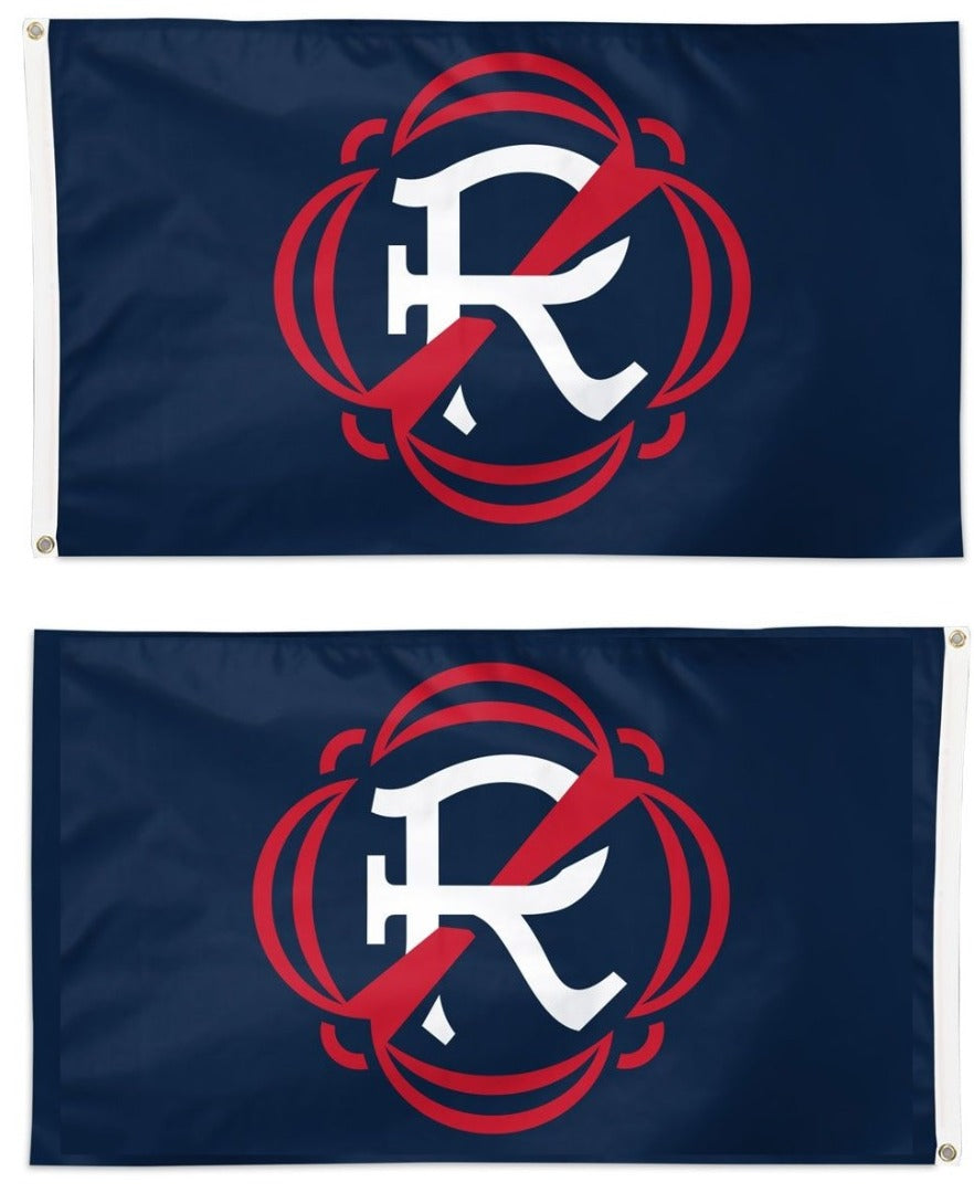 New England Revolution Flag 2 Sided 3x5 Alternate Logo heartlandflags