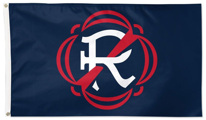 New England Revolution Flag 3x5 Logo heartlandflags