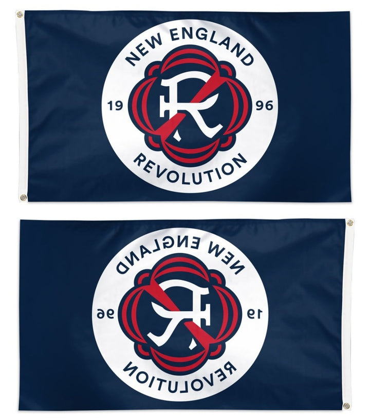 New England Revolution Flag 3x5 Soccer heartlandflags