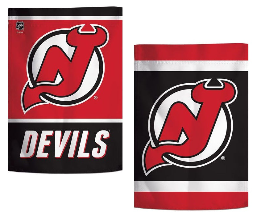 New Jersey Devils Garden Flag 2 Sided Hockey heartlandflags