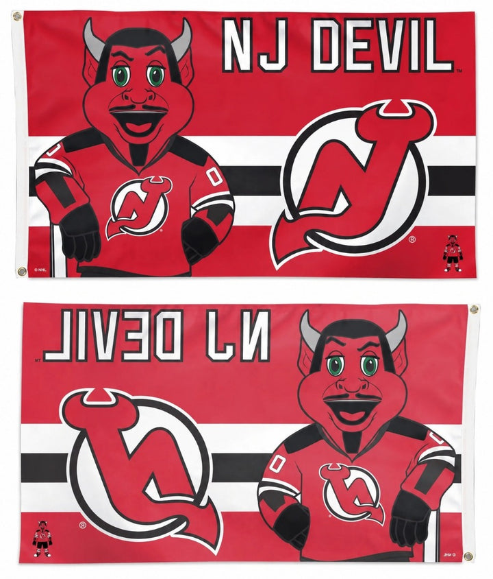 New Jersey Devils Mascot 3x5 Flag heartlandflags