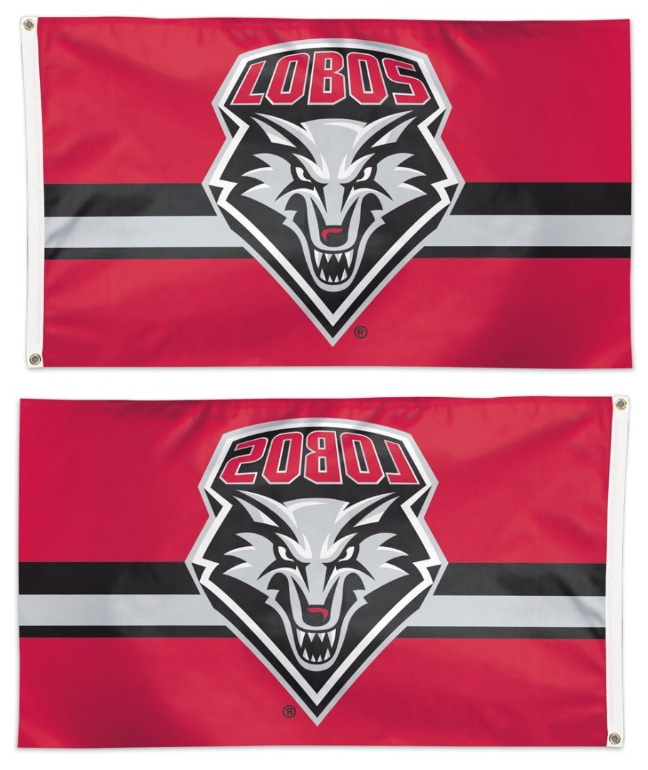 New Mexico Lobos Flag 3x5 University Logo heartlandflags