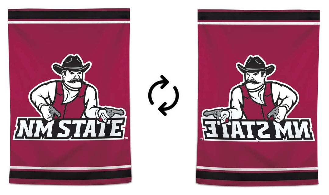 New Mexico State Flag Mascot Banner Aggies heartlandflags