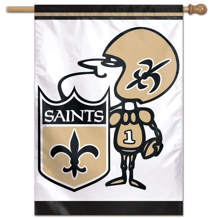 New Orleans Saints Banner Sir Saint heartlandflags