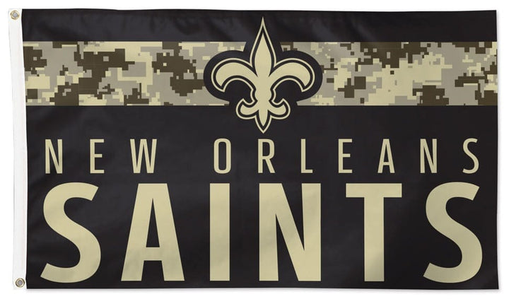 New Orleans Saints Flag 3x5 Digi Camo heartlandflags