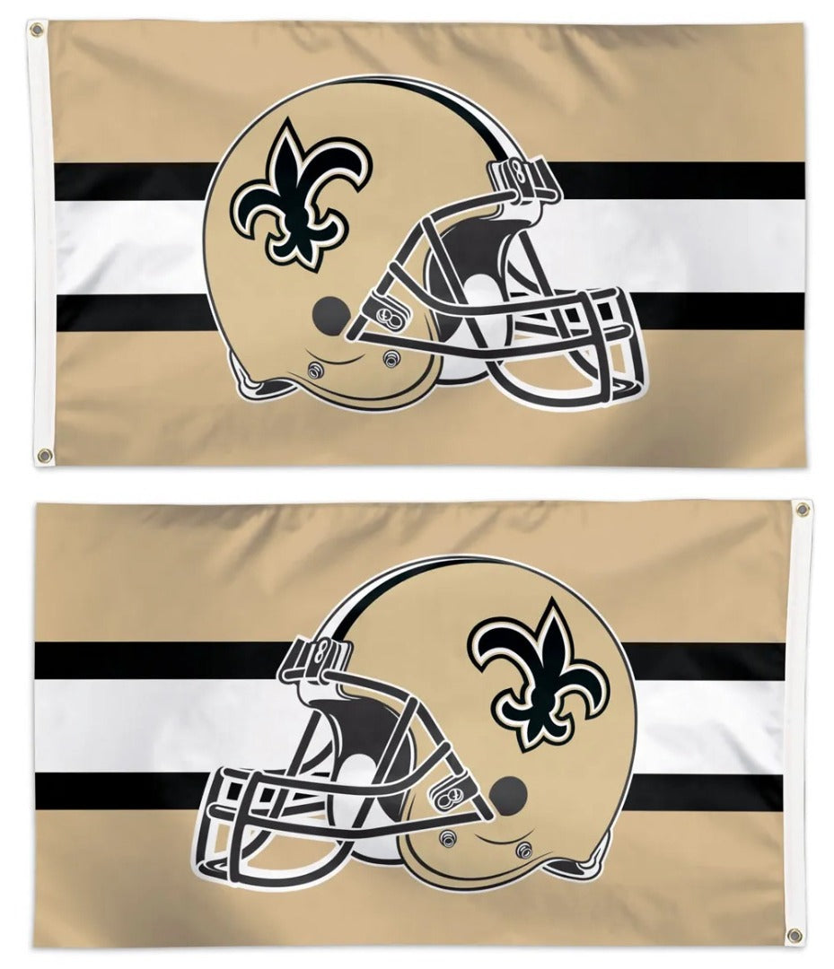 New Orleans Saints Flag 3x5 Helmet heartlandflags