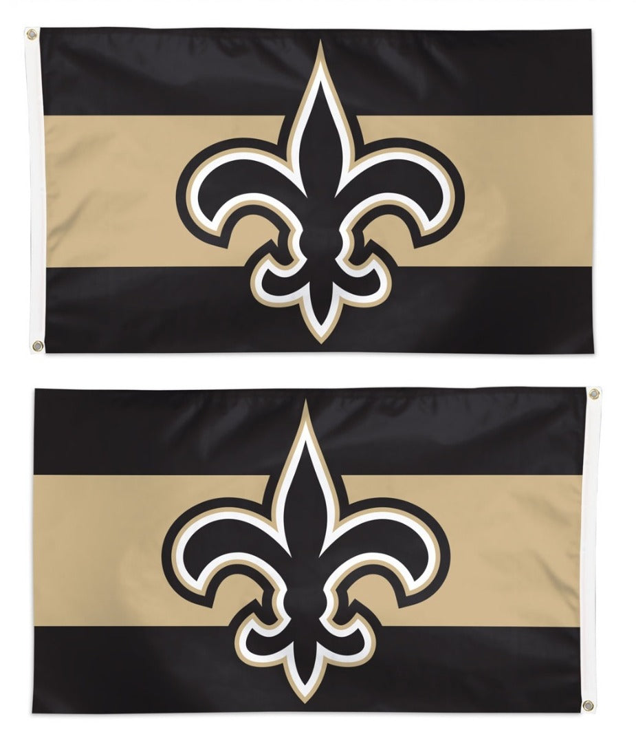 New Orleans Saints Home Stripe 3x5 Flag heartlandflags