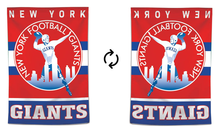 New York Football Giants Banner Retro Logo Flag heartlandflags