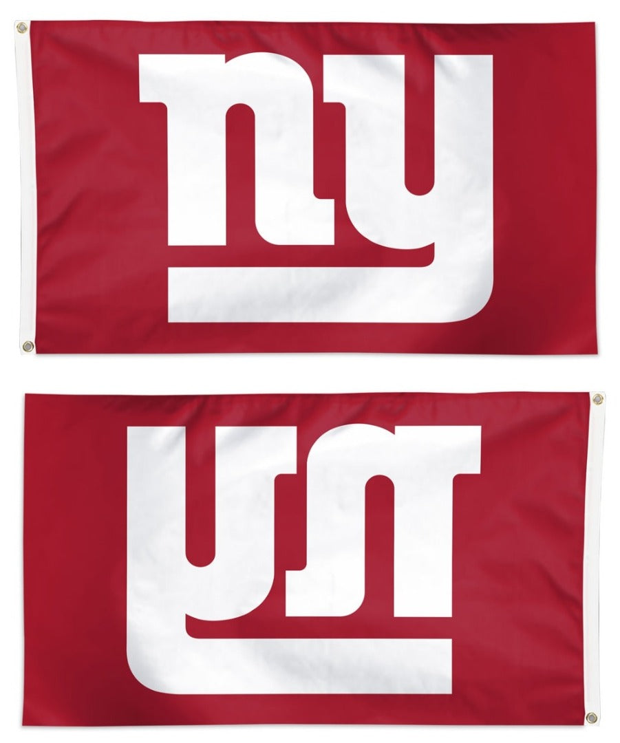 New York Giants Flag 3x5 Red Logo heartlandflags