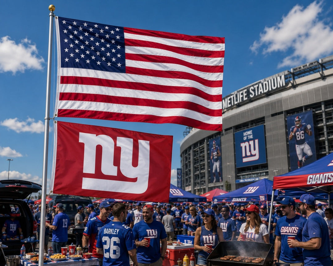 New York Giants Red 3x5 Flag heartlandflags
