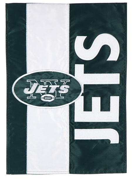 New York Jets Banner 2 Sided Embellished heartlandflags