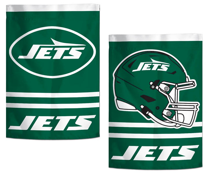 New York Jets Garden Flag 2 Sided heartlandflags