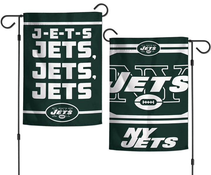 New York Jets Garden Flag 2 Sided J-E-T-S heartlandflags