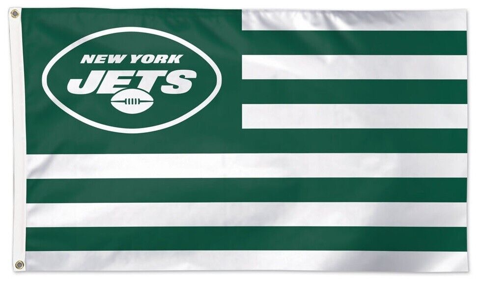 New York Jets Patriotic Flag 3x5 heartlandflags