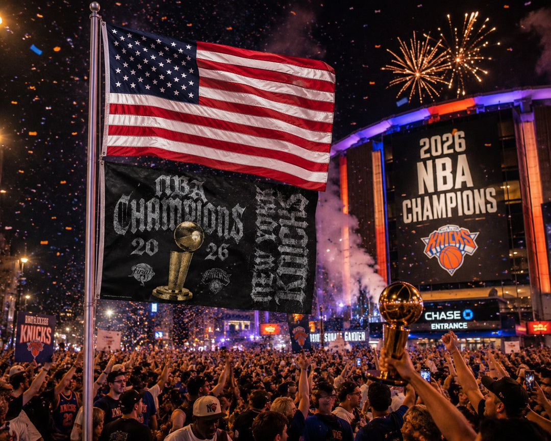 New York Knicks 2026 NBA Champions 3x5 Flag heartlandflags