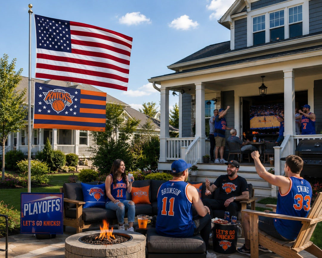New York Knicks 3x5 Americana Flag heartlandflags